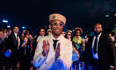 There was a nautical theme at Pharrell Williams second Louis Vuitton fashion show