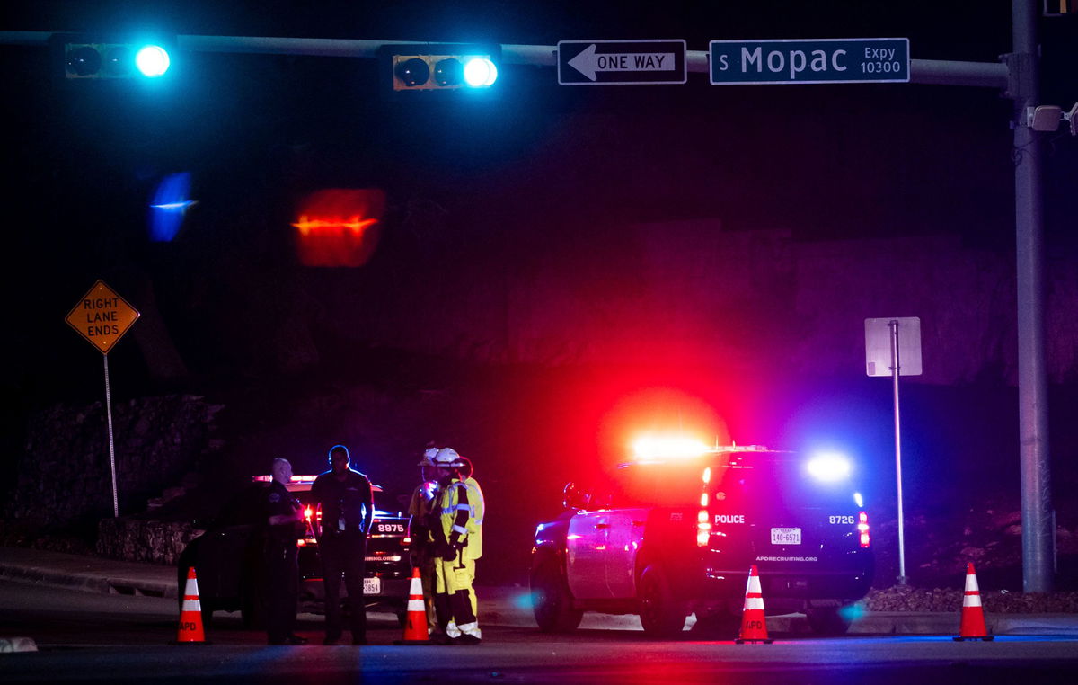 <i>Sara Diggins/Austin American-Statesman/AP</i><br/>Austin Interim Police Chief Robin Henderson speaks at a media briefing early Wednesday.