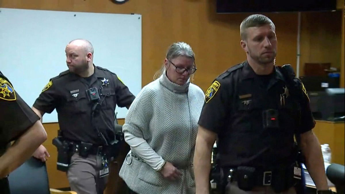 <i>Pool via WXYZ</i><br/>Jennifer Crumbley has pleaded not guilty to four counts of involuntary manslaughter.