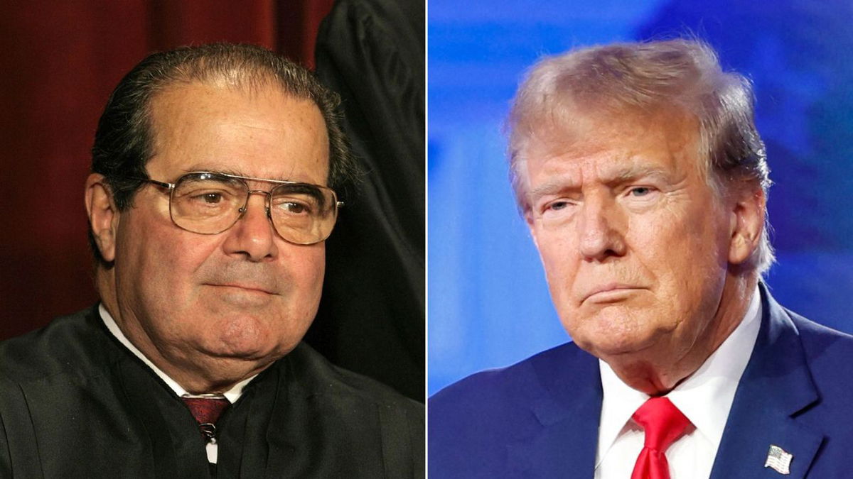 The forces opposing Trump are citing a 2014 concurring opinion from Scalia.
