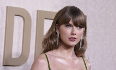 Taylor Swift at the 81st Golden Globe Awards.