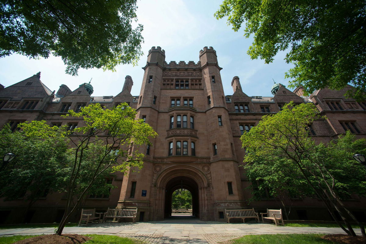 <i>Craig Warga/Bloomberg/Getty Images</i><br />Vanderbilt Hall stands on the Yale University campus in New Haven