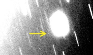 This discovery image shows the new Uranian moon S/2023 U1 using the Magellan telescope on November 4