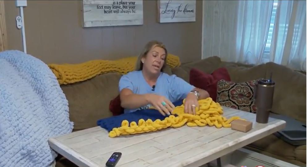 Brevard County woman crafts lap blankets for cancer patients in memory of  her late mother