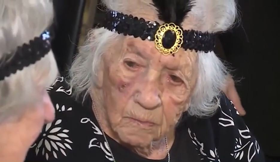 <i>KSBW via CNN Newsource</i><br/>Celene Jandreau made the front page of the LA Times when she was born. Now she is turning 100.