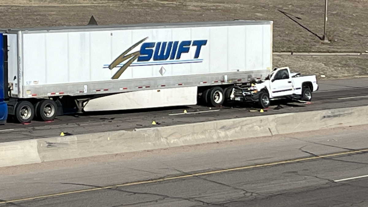 Roads closed around I-25 exit 97A in Pueblo due to accident | KRDO