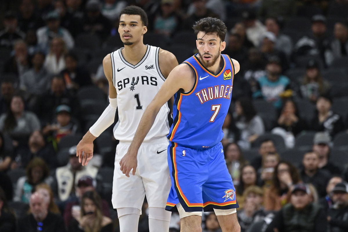 <i>Brien Aho/Getty Images via CNN Newsource</i><br/>Gilgeous-Alexander's 31 points were not enough to get the Thunder over the line.