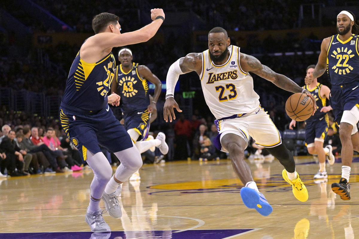 LA Lakers post highest point total since 1987 in historic scoring night  against Indiana Pacers | KRDO