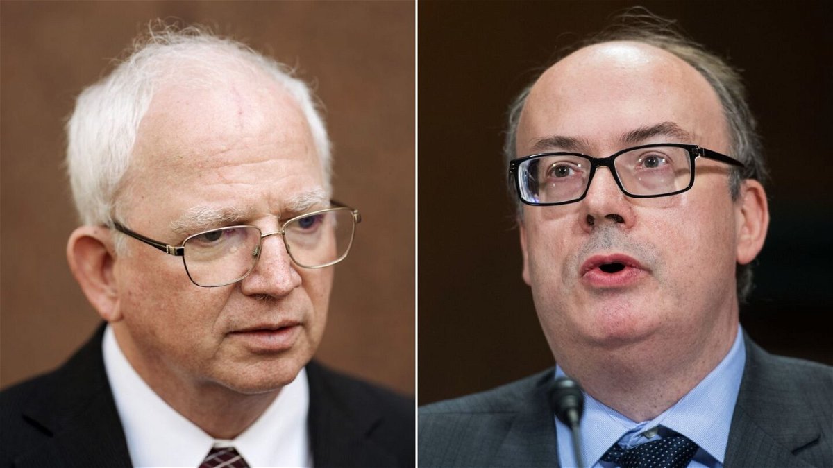 <i>Getty Images/AP via CNN Newsource</i><br />John Eastman and Jeffrey Clark face major developments in their attorney discipline cases in the jurisdictions where they are barred.