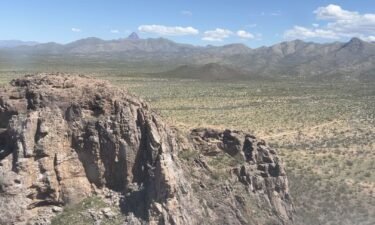 The dangerous southern Arizona terrain is used by smugglers to move narcotics and people in an effort to evade arrest
