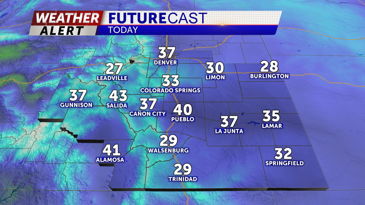 Cold And Windy Today With Snow Showers | KRDO