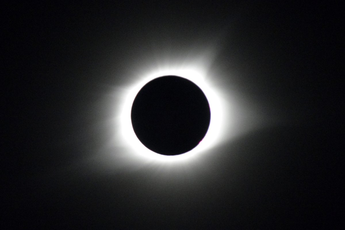 A full Solar Eclipse takes place at Fort Campbell, KY.  The eclipse started at 11:56 AM and ended at 2:50 PM.  US Army Photograph by Troy Langenburg (Released)