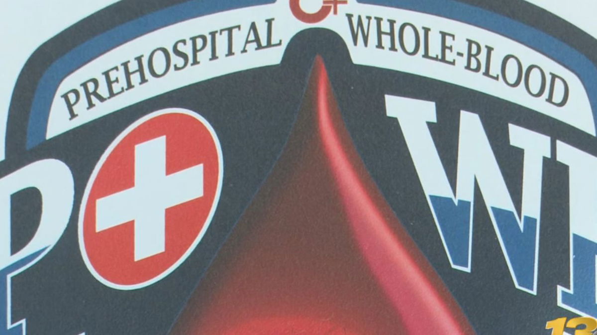 CSFD launches state's first whole blood program to help with