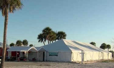 The church is still bringing the Fort Myers Beach community together while still recovering from Hurricane Ian