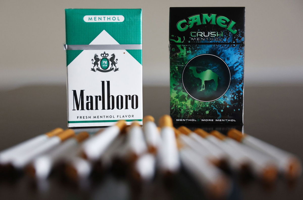 <i>Mario Tama/Getty Images via CNN Newsource</i><br />A coalition of civil rights and medical organizations said April 2 that they are suing the US FDA because it has missed its own deadline to take action to ban menthol cigarettes.