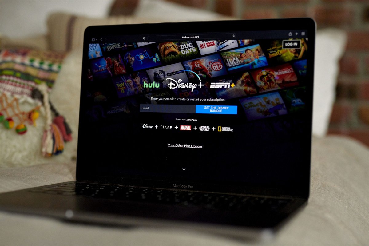 <i>Gabby Jones/Bloomberg/Getty Images/File via CNN Newsource</i><br />The Disney+ streaming service will start cracking down on password sharing in June.