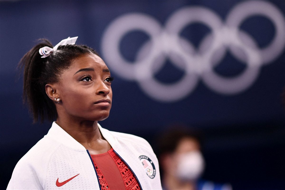<i>Loic Venance/AFP/Getty Images via CNN Newsource</i><br/>Biles is set to compete at the Paris Olympics later this year.