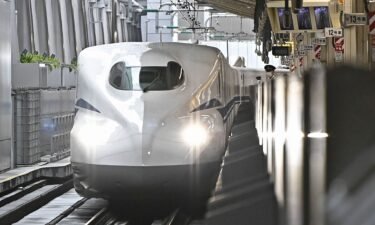 Japan's Shinkansen bullet trains have a reputation for punctuality.