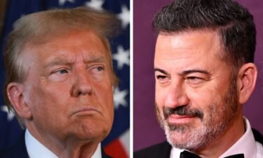 Former President Donald Trump on Wednesday attacked late-night television host Jimmy Kimmel for something actor Al Pacino did.