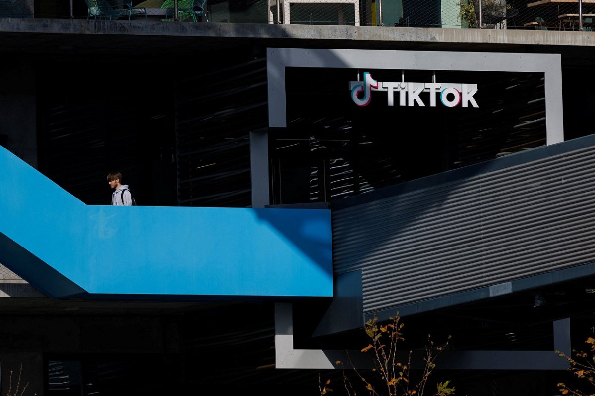 <i>Mike Blake/Reuters via CNN Newsource</i><br/>The offices of TikTok in Culver City