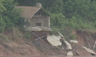 Nearly $100 million will go toward repairs along the Brazos River as residents claim erosion from the river is destroying streets and highways.