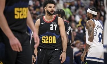 Jamal Murray threw a heat pack onto the court during the Denver Nuggets' game against the Minnesota Timberwolves.