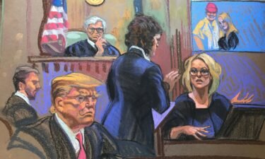 Stormy Daniels is questioned during Donald Trump's hush money trial on Tuesday
