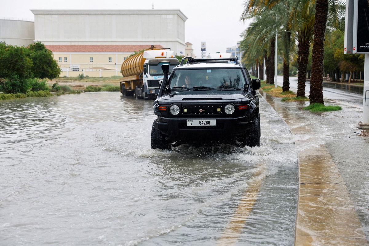 Dubai flights canceled, schools and offices shut as rain pelts UAE just