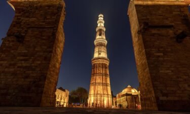 The Qutub Minar complex is named after this red sandstone tower.