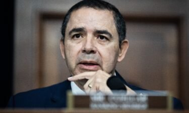 The Justice Department on Friday is expected to announce the indictment of US Rep. Henry Cuellar. The Texas Democrat is pictured here on April 10.