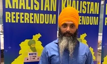 Three men have been arrested and charged in Canada for the alleged murder of a prominent Sikh separatist. Officials speak at a press briefing on May 3