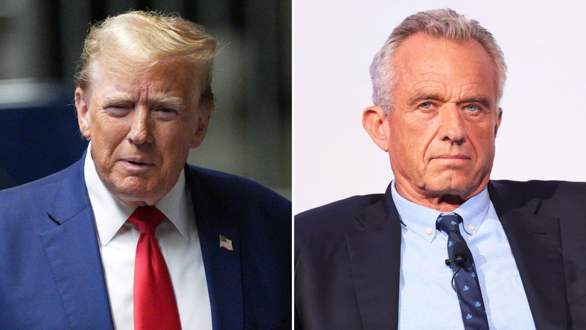 <i>Getty Images via CNN Newsource</i><br/>Former US president Donald Trump's campaign sees Robert F. Kennedy Jr. as a political problem – and wants him neutralized.