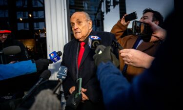 The DC attorney discipline board is recommending that Rudy Giuliani be disbarred. Giuliani is seen here in Manchester