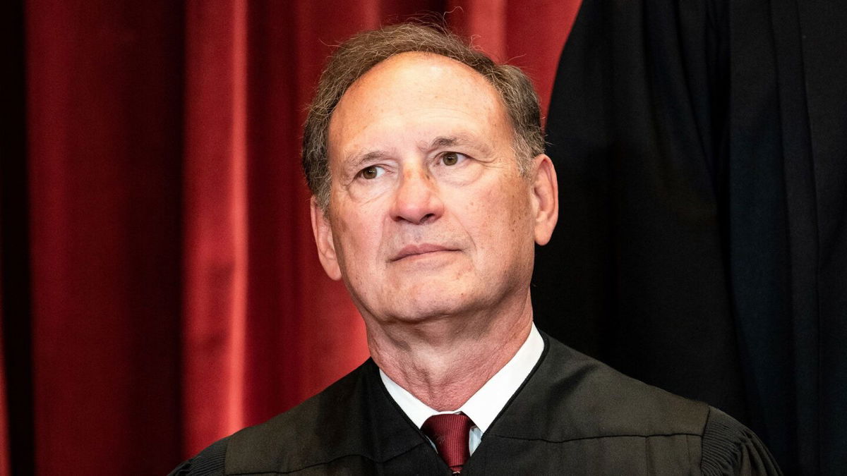 <i>Erin Schaff/Pool/Getty Images via CNN Newsource</i><br/>Top Republican senators are defending Supreme Court Justice Samuel Alito as the conservative justice became embroiled in a second flag controversy