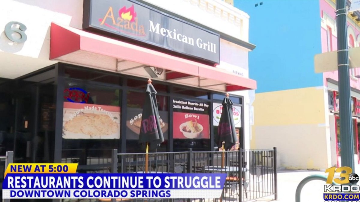 Restaurants continue to struggle to stay open in Colorado Springs | KRDO
