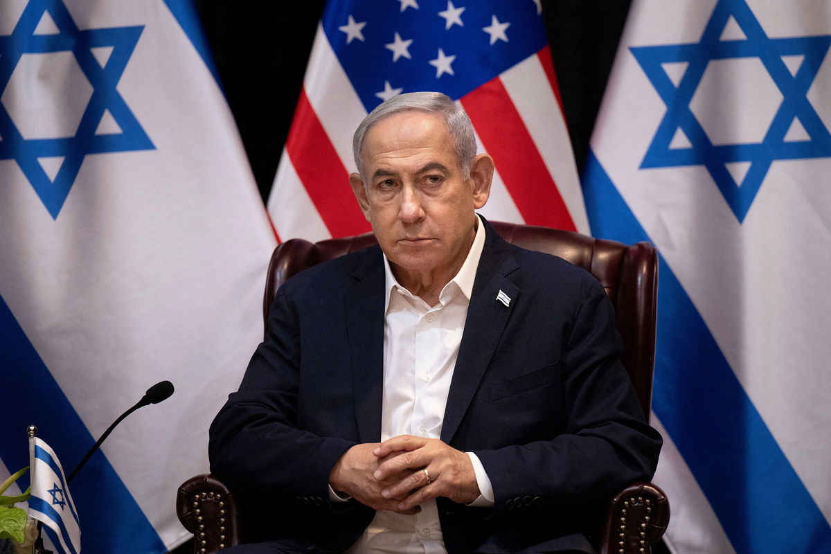 <i>Brendan Smialowski/AFP/Getty Images via CNN Newsource</i><br/>Congressional leaders invite Israeli Prime Minister Benjamin Netanyahu