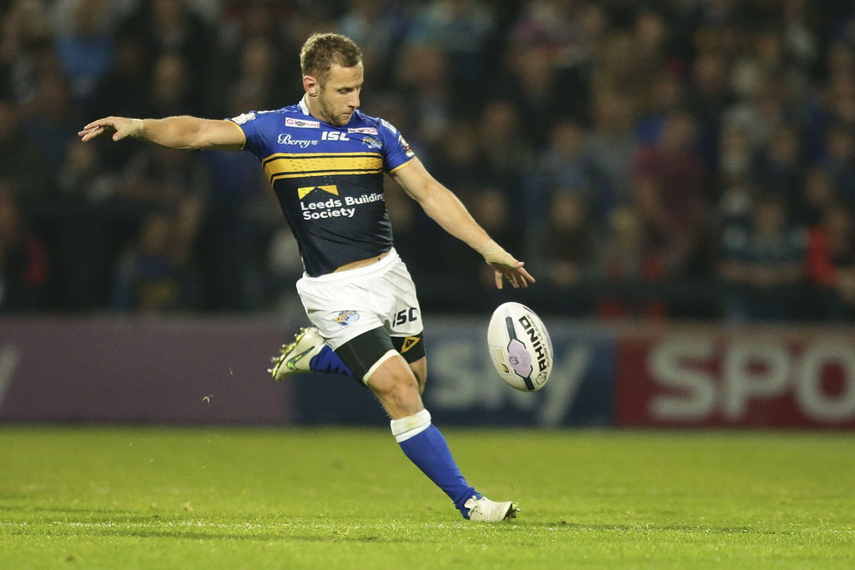 <i>Daniel L Smith/Getty Images via CNN Newsource</i><br/>Rob Burrow became a Leeds Rhinos legend during his rugby league career.