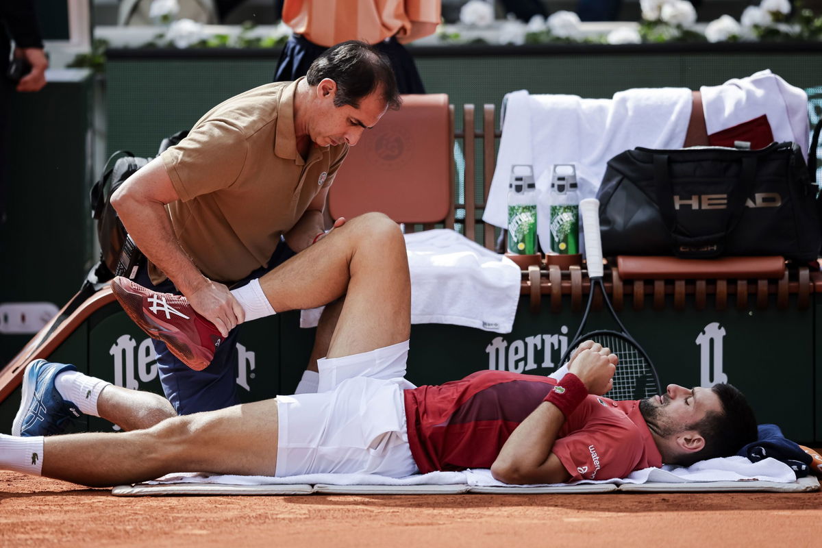 Novak Djokovic withdraws from the French Open with a knee injury | KRDO