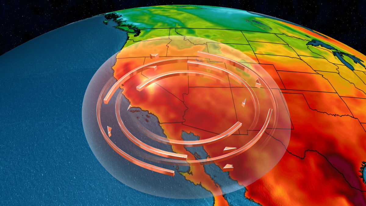 <i>CNN Weather via CNN Newsource</i><br/>A heat dome parked over the West this week will cause temperatures to skyrocket.