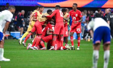 Folarin Balogun (right) and Chris Richards (left) prepare for the US men's national team game against Panama at the Copa América.