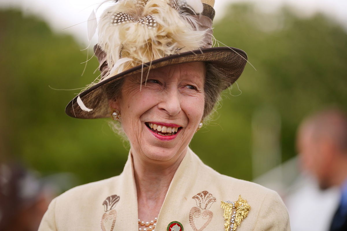 <i>Victoria Jones/PA via CNN Newsource</i><br/>Princess Anne