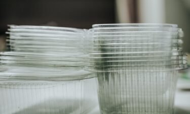 Microplastics form when larger plastics break down