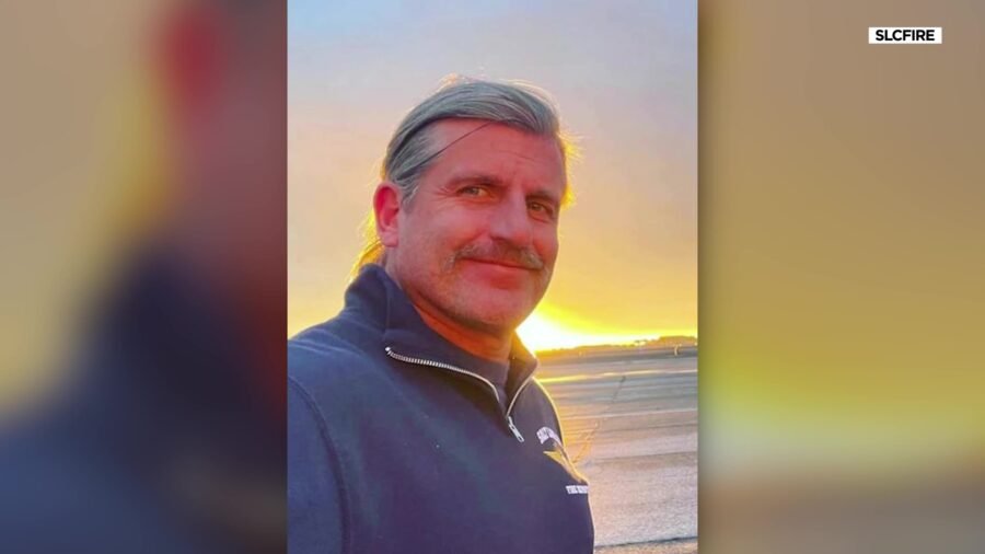 <i>Salt Lake City Fire Department/KSL TV via CNN Newsource</i><br />Officials said Harp was pinned under his raft Thursday after it flipped. He was with a group of about 20 friends rafting down the Green River at Dinosaur National Monument in Colorado.