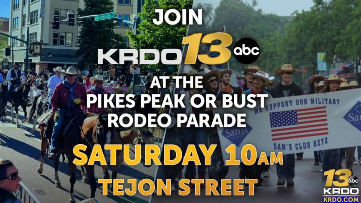 Pikes Peak or Bust Rodeo Parade returns to Colorado Springs this weekend | KRDO