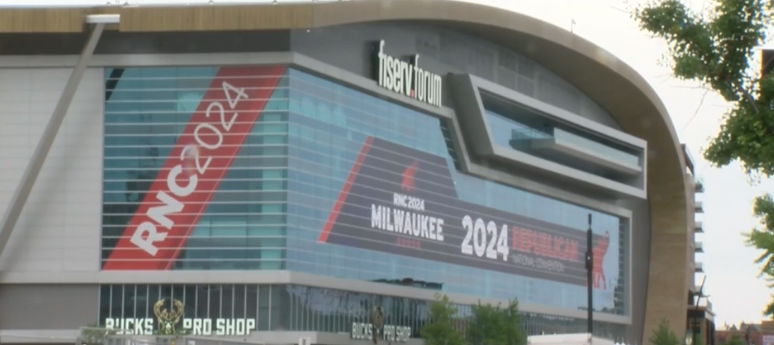 <i>WDJT via CNN Newsource</i><br />Security preparations continued as the Republican National Convention approaches.