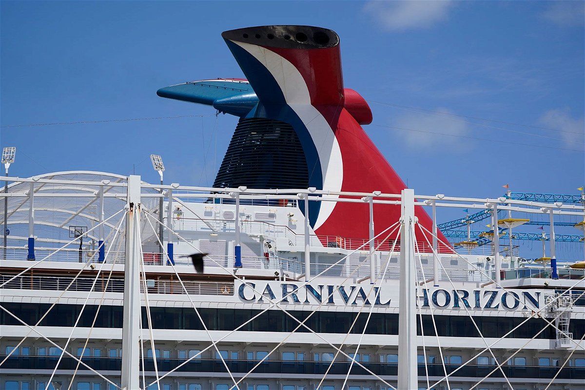 <i>Wilfredo Lee/AP/File via CNN Newsource</i><br/>The Carnival Horizon was one of the cruise ships who made last-minute itinerary changes due to Hurricane Beryl.