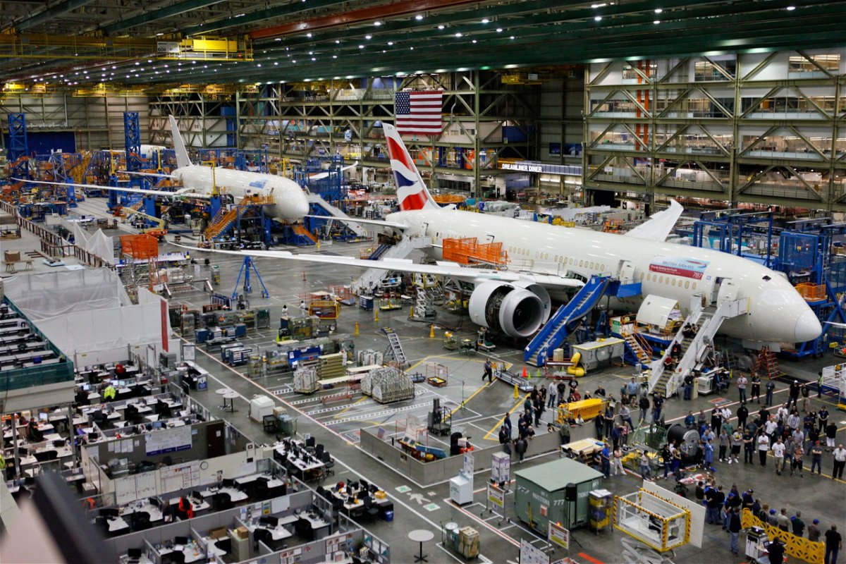 <i>Patrick T. Fallon/Bloomberg/Getty Images via CNN Newsource</i><br/>A former Boeing quality-control manager alleges that for years workers at its 787 Dreamliner factory in Everett