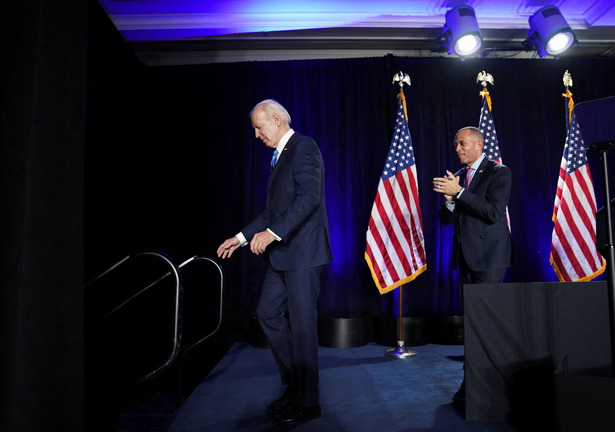 Biden’s fate could come down to House Minority Leader Hakeem Jeffries