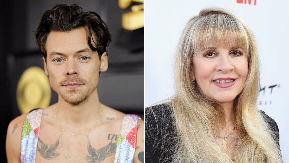 <i>Getty Images via CNN Newsource</i><br/>Harry Styles and Stevie Nicks performed a tribute for Christine McVie