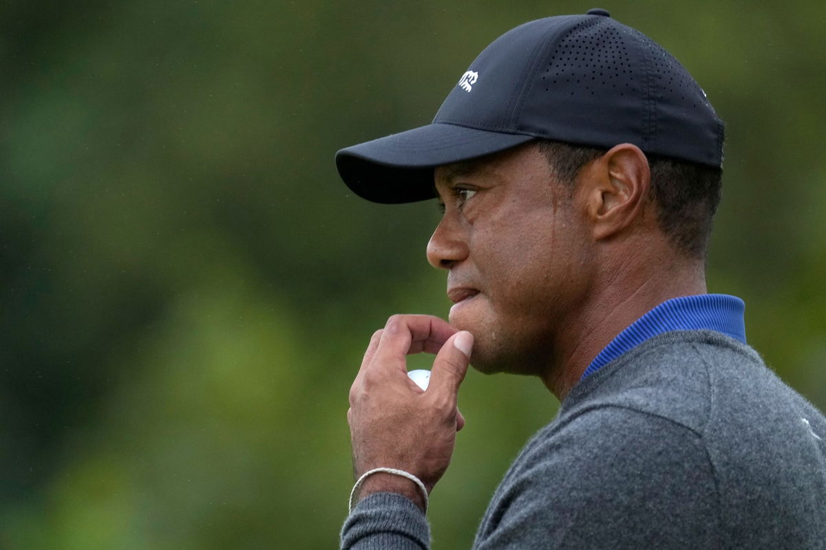 <i>Jason Cairnduff/Reuters via CNN Newsource</i><br/>Tiger Woods faces an uphill battle to make the weekend at the Open Championship after toiling to an eight-over 79 during the first round of the major in Scotland